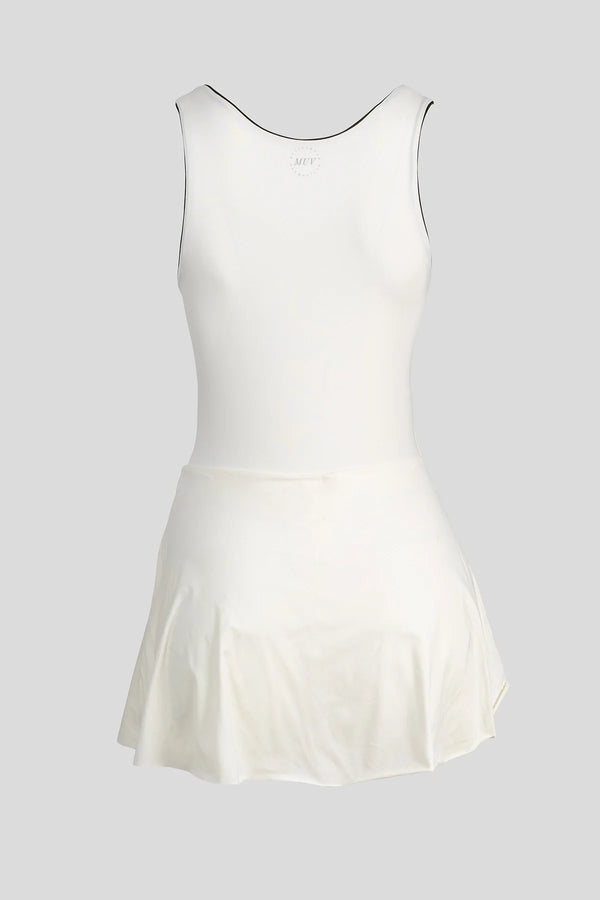 Piped Cut Tennis Dress