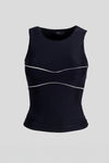 Piped Tank Top