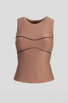 Piped Tank Top