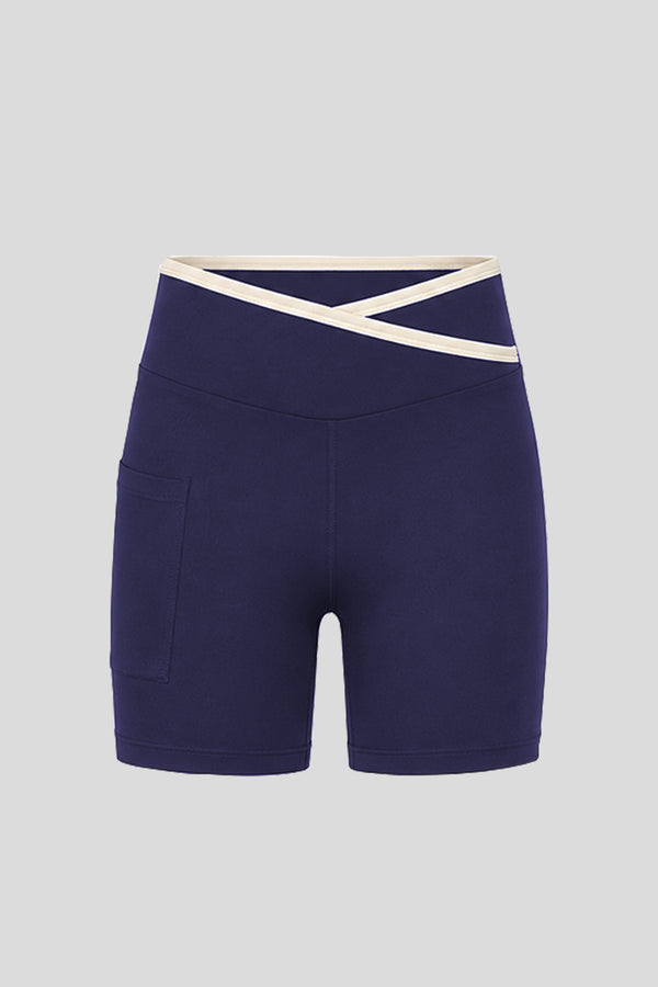 Cross Biker (Navy/Ivory)