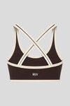 Cross Bra (Chocolate/Ivory)