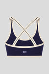 Cross Bra (Navy/Ivory)