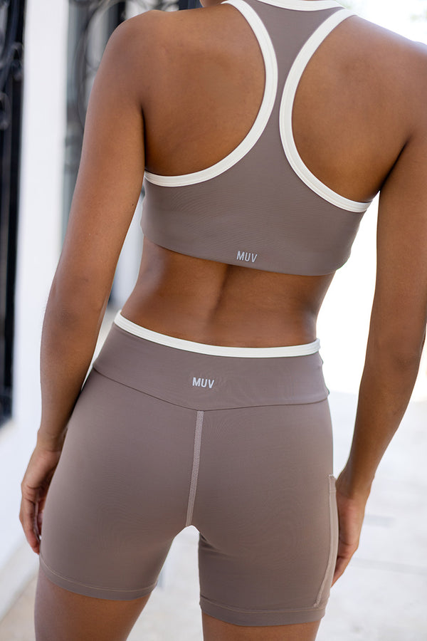 Flow Biker Set (Mocca/Ivory)