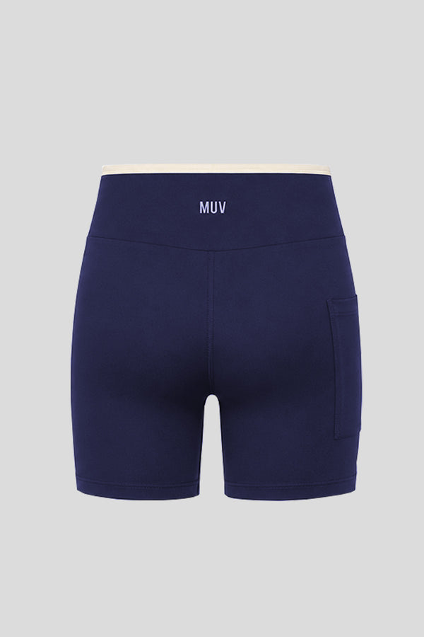 Cross Biker (Navy/Ivory)